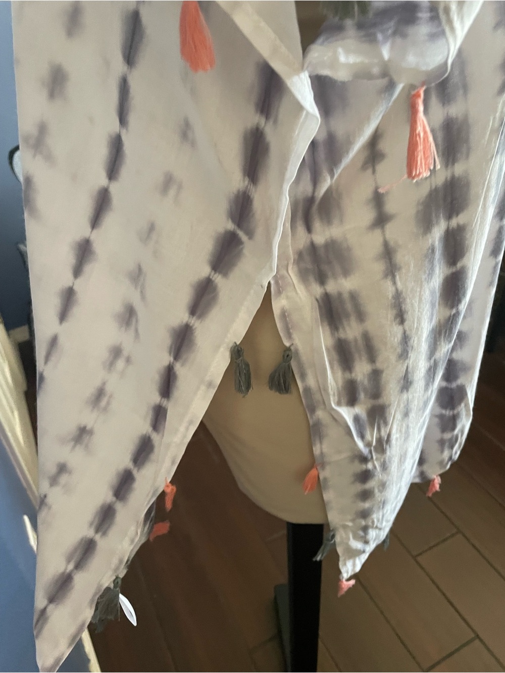 Tie Dye Boho Swim Pullover - Picture 11 of 13